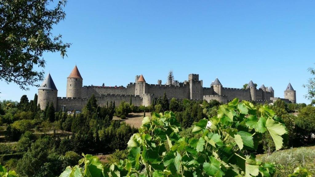 L'Oree De La Cite Villa Carcassonne Exteriör bild