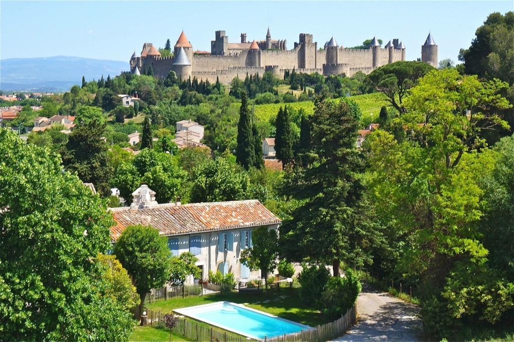 L'Oree De La Cite Villa Carcassonne Exteriör bild